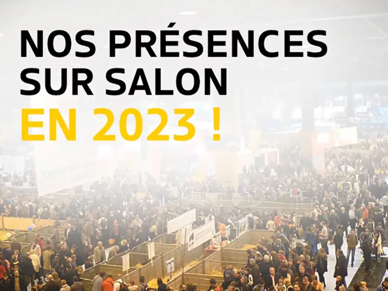 ¡Visítanos en la ferias en 2023! ¡Visítanos en la ferias en 2023!