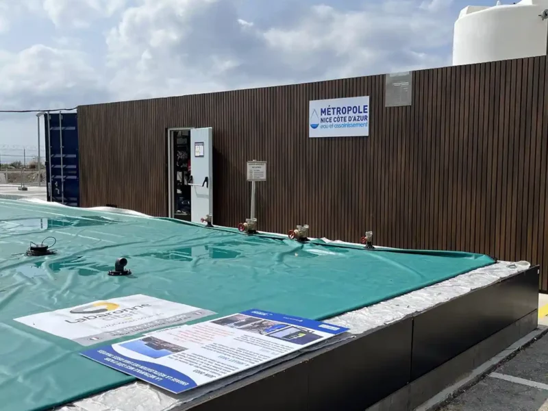 Una cisterna flexible para un proyecto REUSE – Niza Una cisterna flexible para un proyecto REUSE – Niza