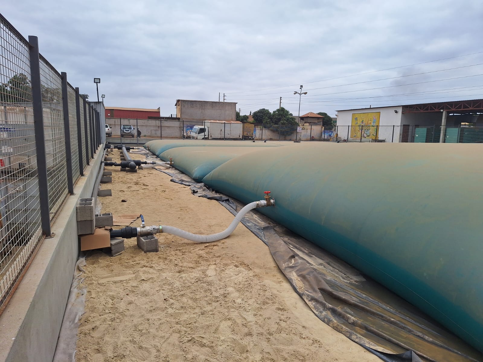 Aguas residuales – 3 x 200 m3 Aguas residuales – 3 x 200 m3